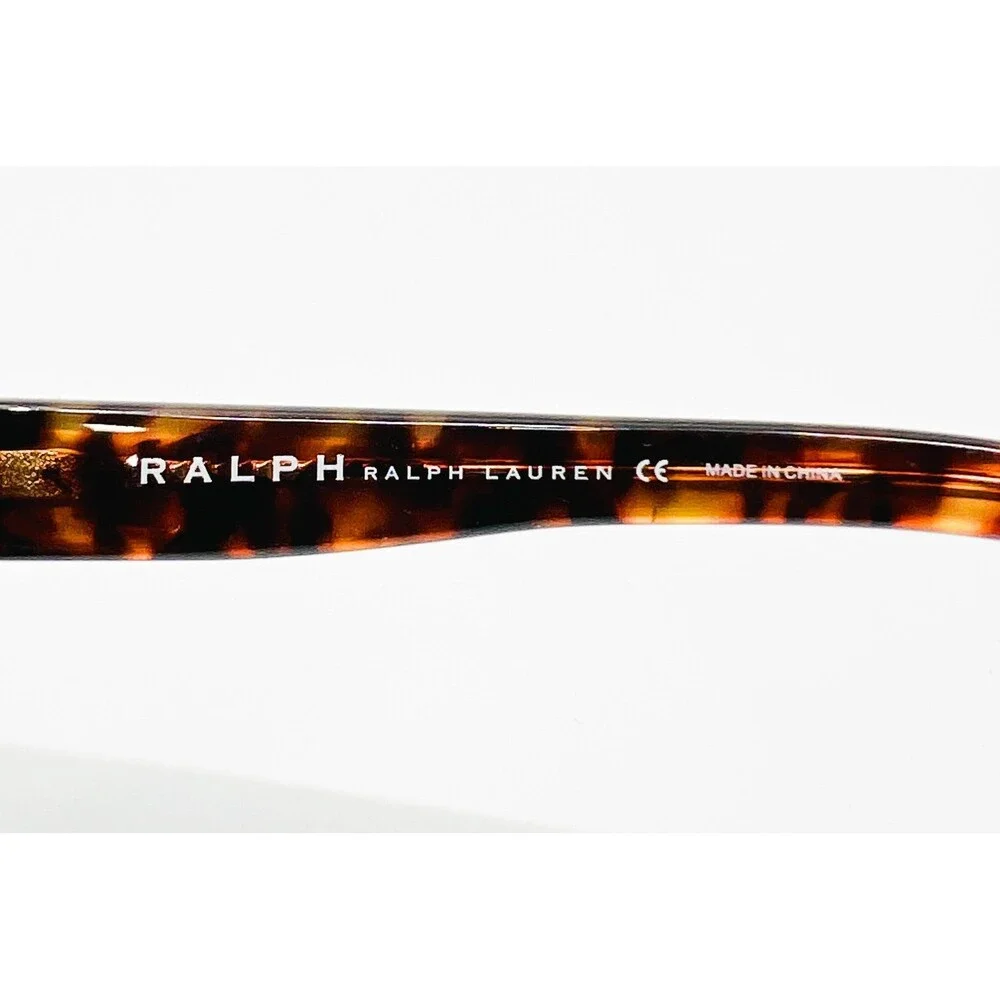 Ralph Eyeglasses Womens Black Tortoise RA5010 515/13 54-14-130 Oval Frame 54mm